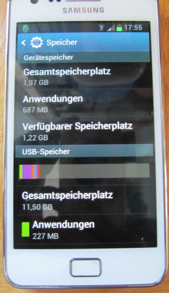 Android: Speicher erfolgreich freigeschaufelt