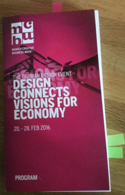Katalog MCBW 2016: Munich Creative Business Week Katalog MCBW 2016: Munich Creative Business Week