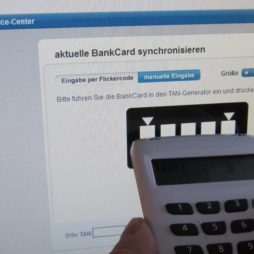 Sparda Bank chipTAN-Verfahren:: Lesegerät und Onlinebanking: chipTAN-Verfahren aktivieren: Flickercode einlesen