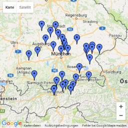 Flugbewegungen über München: Dargestellt in WordPress mit diversen Plugins und APIs
